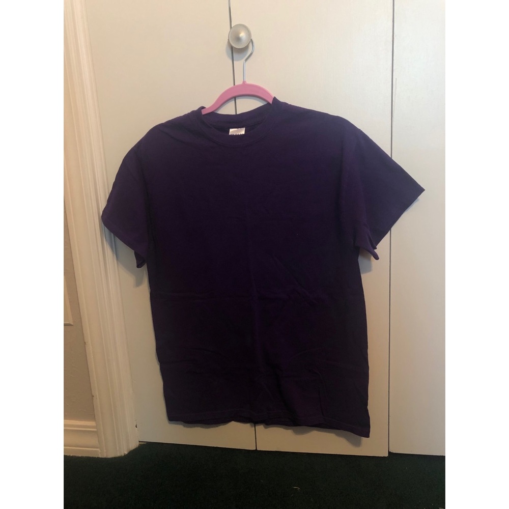 Deep purple blank tee!